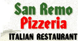 San Remo Pizza logo