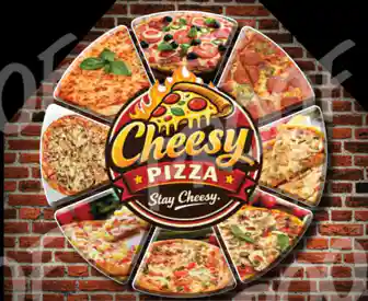 Cheesy Pizza logo