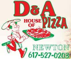 D & A House Of Pizza logo