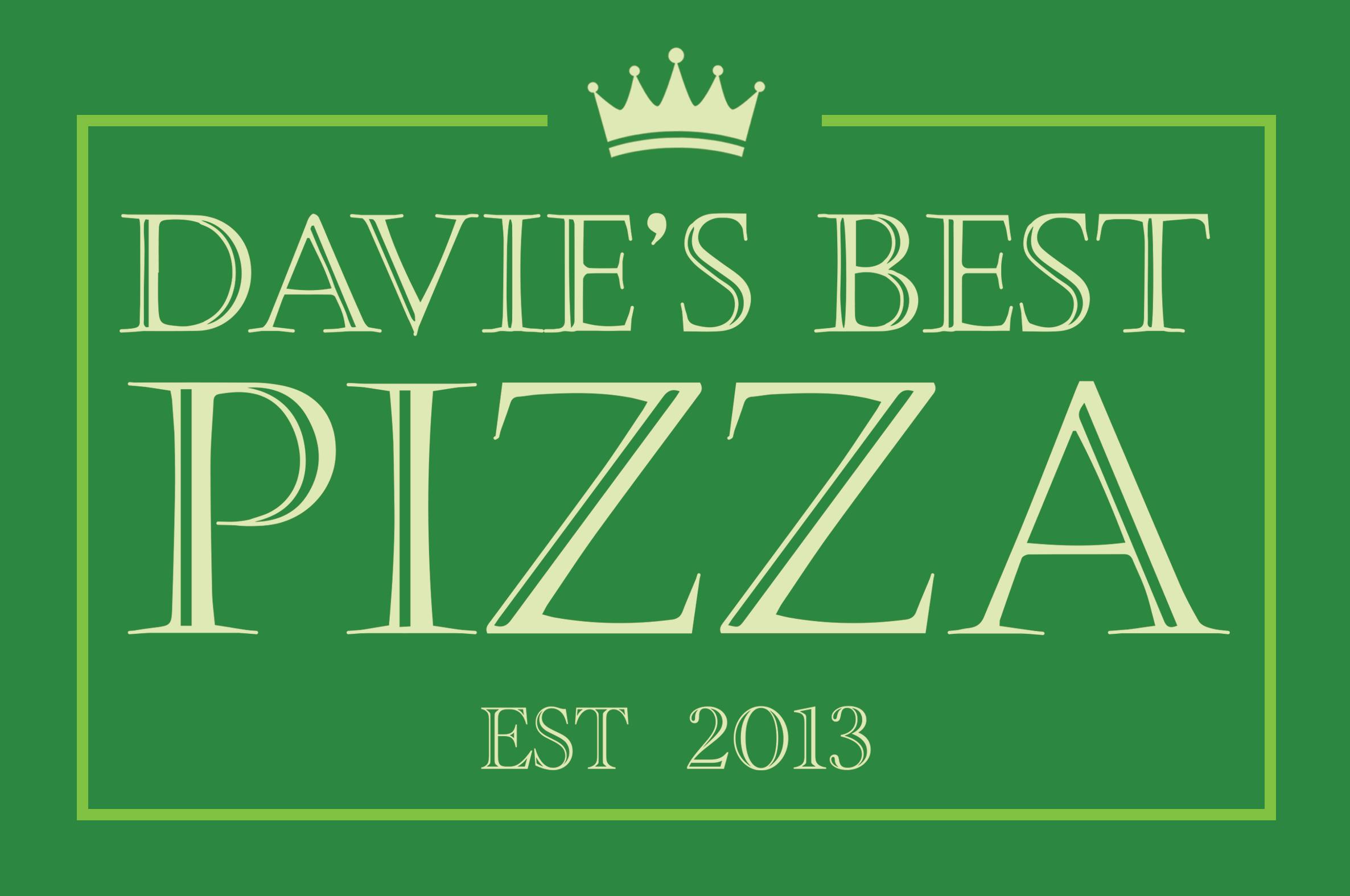 Davie's Best Pizza Bar Logo