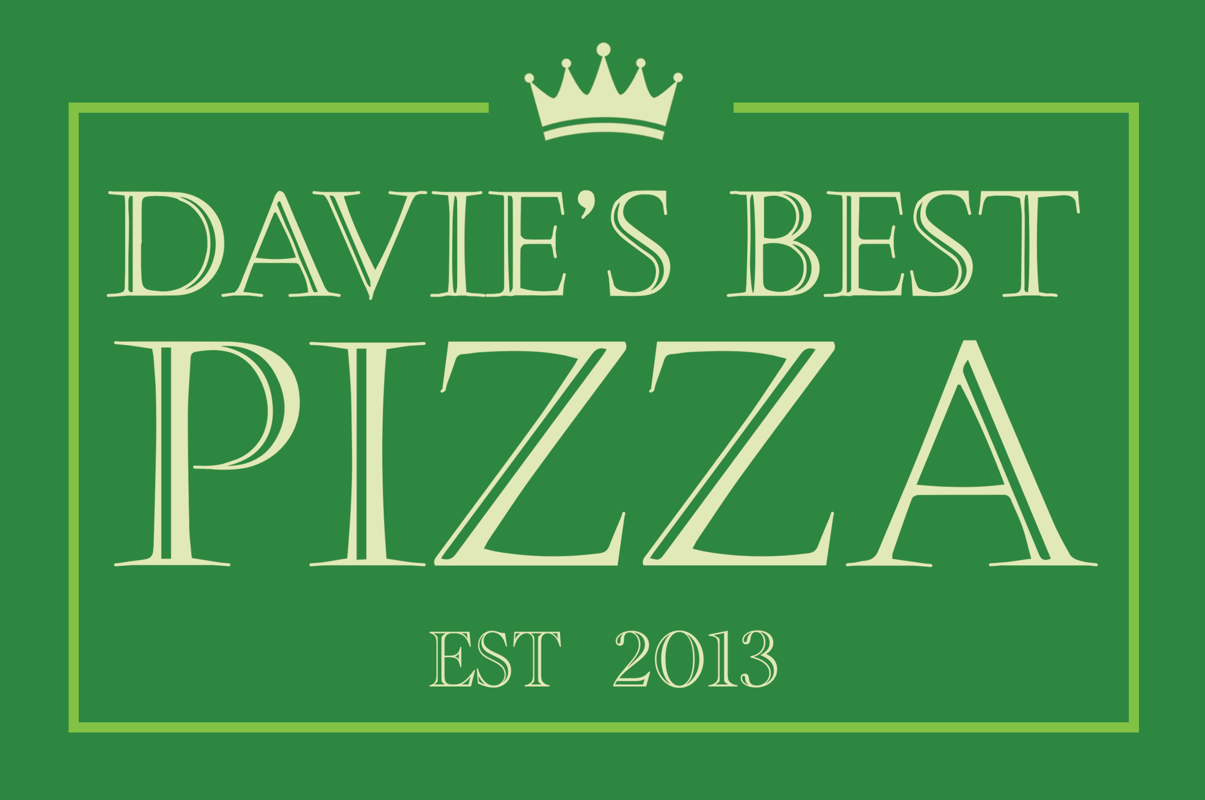 Davie's Best Pizza Bar logo