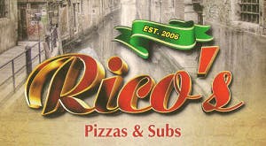 Rico's Pizza & Sub Logo