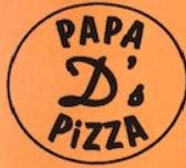 Papa D's Pizza Logo