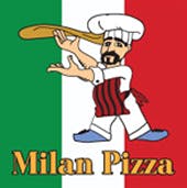 Milan Pizza Logo