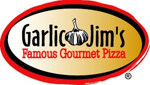 Garlic Jim's Famous Gourmet Pizza logo
