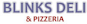 Blinks Deli & Pizza logo