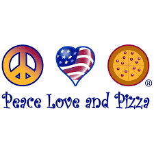 Peace Love & Pizza logo
