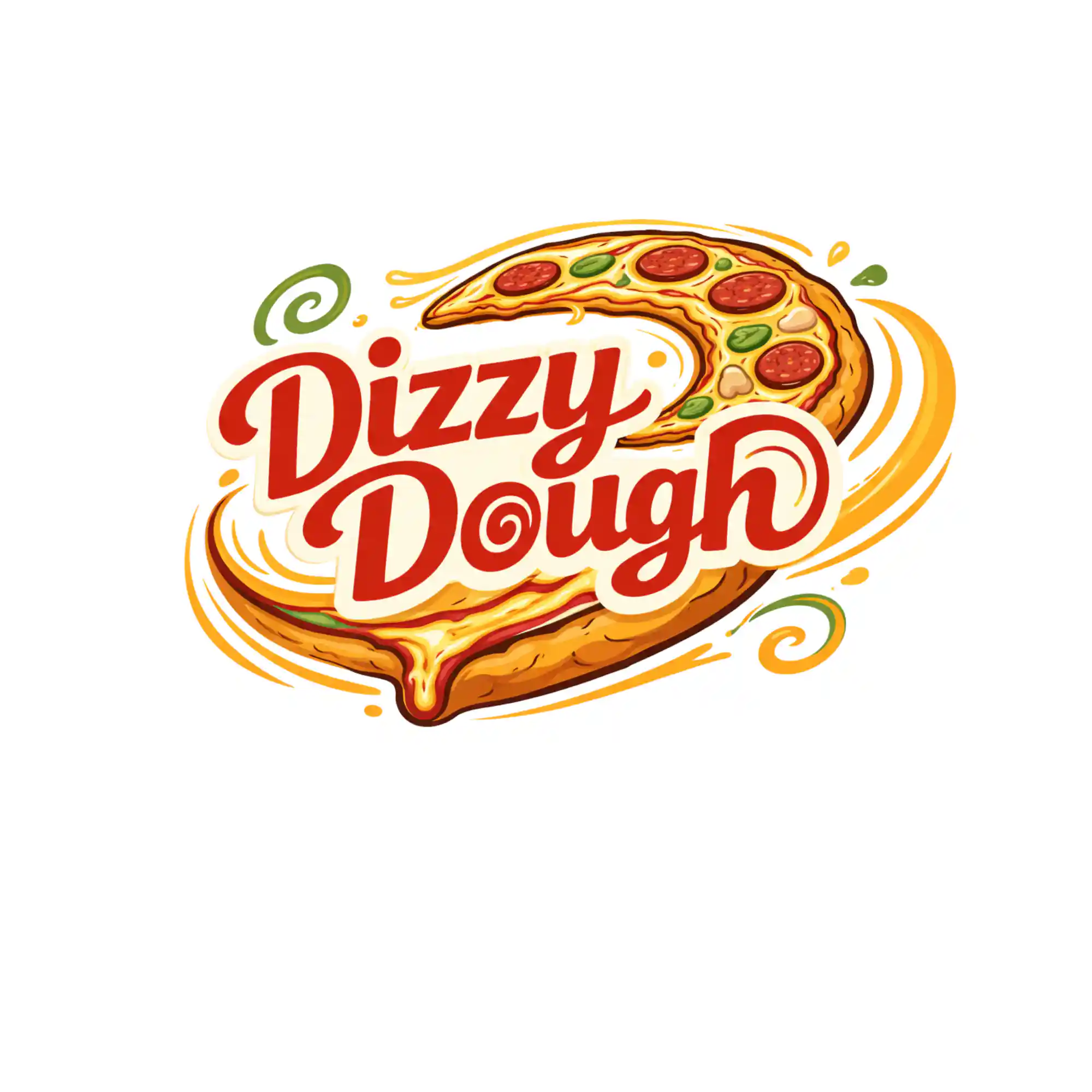 Dizzy Dough Pizza logo