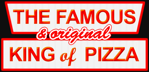 King of Pizza  logo