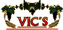 Vic's Pizza logo