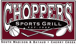 Chopper's Sports Grill logo