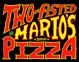 Two Fisted Mario's Pizza logo