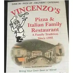Vincenzo's Pizza logo