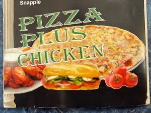 Pizza Plus Fried Chicken