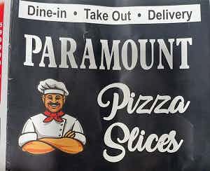 Paramount Pizza Slices logo