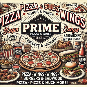 Prime Pizza & Grill logo