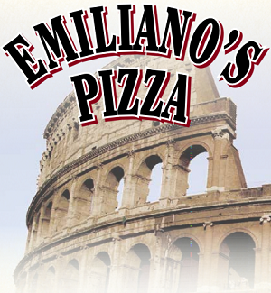 Emiliano's Pizza logo