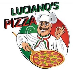 Luciano's Pizza Logo