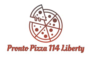 Pronto Pizza 114 Liberty Logo