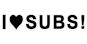 I Love Subs logo