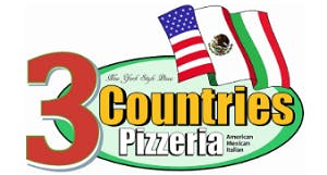 3 Countries Pizzeria Logo