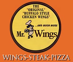 Mr. Wings Pizza Logo