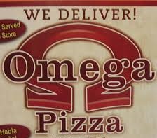 omega pizza menu