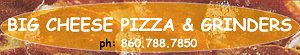 Big Cheese Pizza & Grinders logo