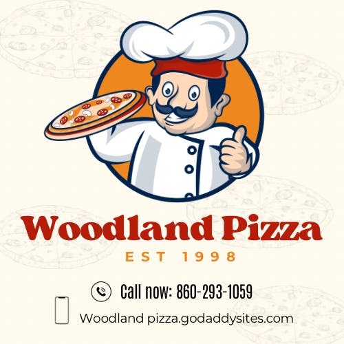Woodland Pizza Restaurant Logo
