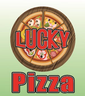 Lucky Pizza Logo