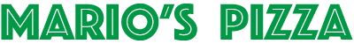 Mario's Pizza logo