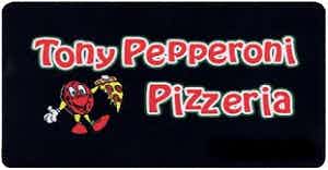 Tony Pepperoni Pizzeria logo