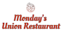 Monday's Union Restaurant logo