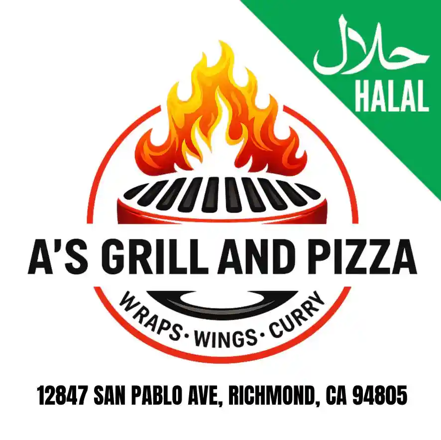 AS Halal Grill and Pizza logo