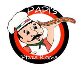 Papi's Pizza Roma Logo