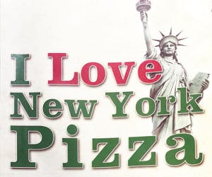 I Love NEW YORK Pizza of Saratoga Logo