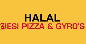 Halal Desi Pizza & Gyro's Logo