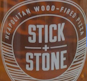 Stick & Stone Wood-Fired Pizza logo