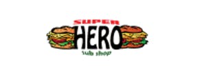 Super Hero Sub Shop Logo