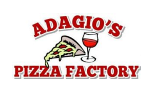 Adagio's Pizza Factory logo