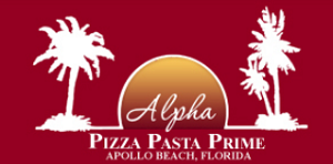Alpha Pizza Pasta & Prime logo