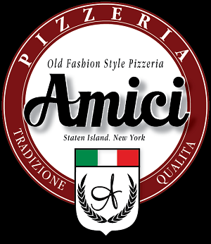 Amici Brick Oven Pizza logo
