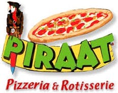 Piraat Pizzeria & Rotisserie Logo
