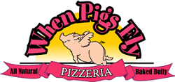 When Pigs Fly Restaurant & Pizzeria logo