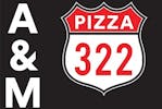 A & M Pizza 322 logo
