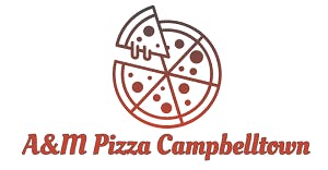 A & M Pizza Campbelltown Logo
