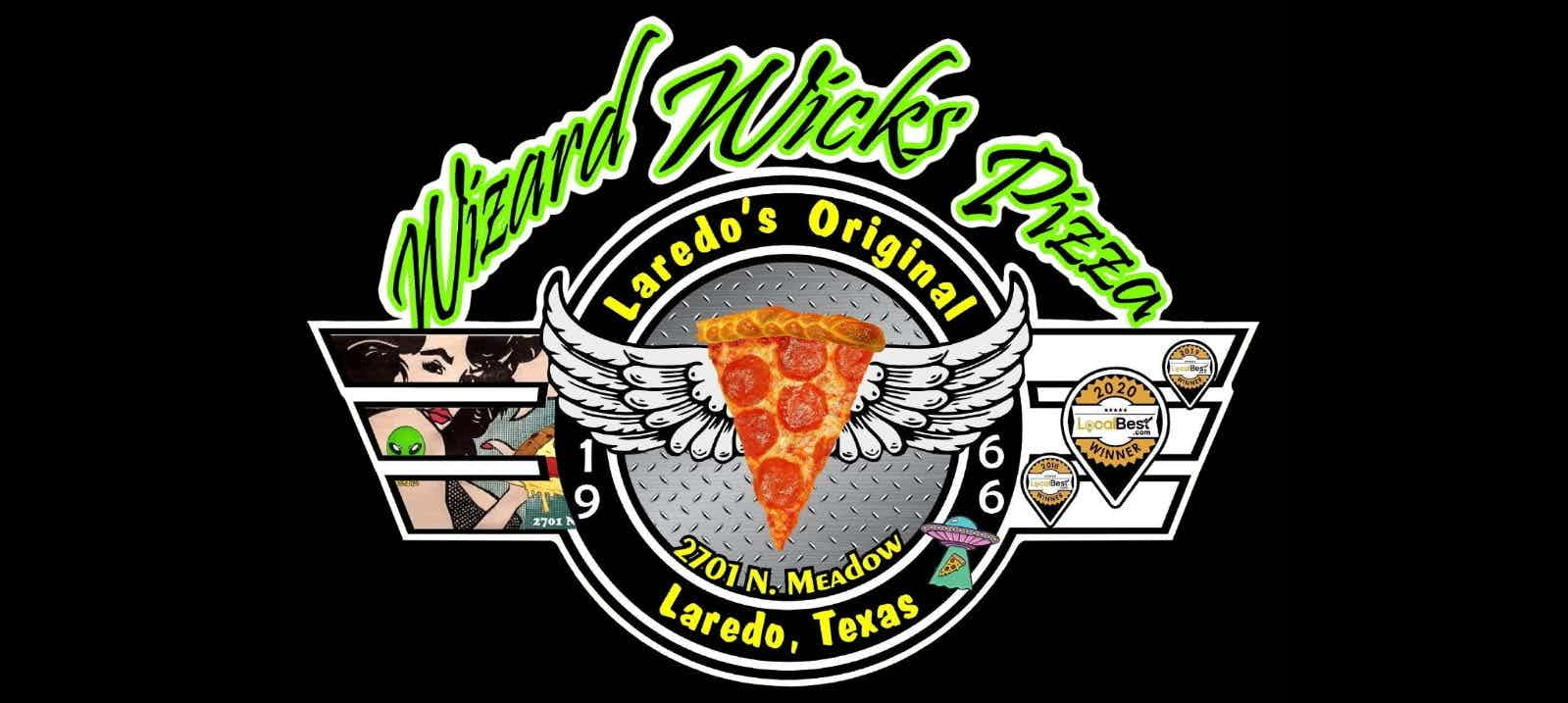 Wizard Wicks Pizza  logo
