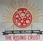 The Rising Crust Pizza & Hops logo