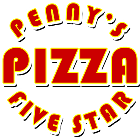 Penny's Five Star Pizza Logo