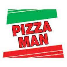 The Saint Paul Pizza Man logo